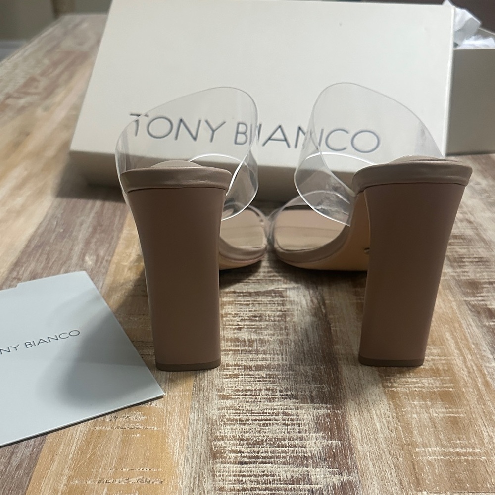 Tony Bianco Fresco sandal in nude - Picture 3 of 3